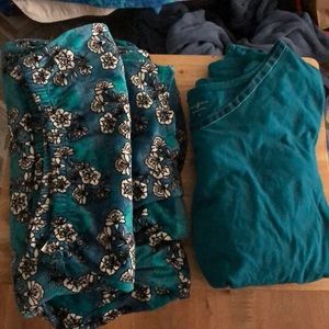 pant and shirt pj set